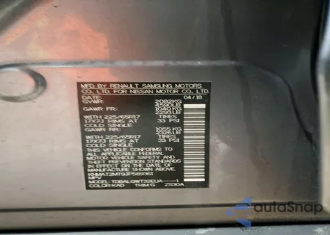 2018 Nissan Rogue S из США, поврежденный, VIN KNMAT2MT9JP589361